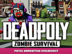 DeadPoly – Pistol Ammunition Spreadsheet 1 - steamlists.com