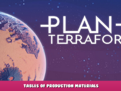 Plan B: Terraform – Tables of Production Materials 1 - steamlists.com