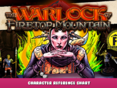The Warlock of Firetop Mountain – Character Reference Chart 1 - steamlists.com