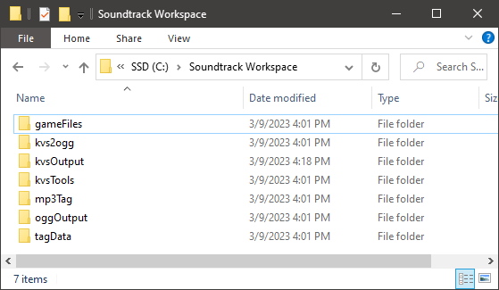 FATAL FRAME / PROJECT ZERO: Mask of the Lunar Eclipse - How to Extract Audio Files Digital Deluxe DLC Soundtrack - Workspace Setup - 152754A