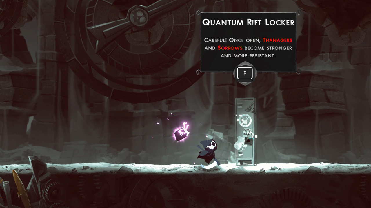 Have a Nice Death - Quantum Rift Locker Location All Artifacts - • Artifact location: Before Thanager Fight (Any) - 8989D8B