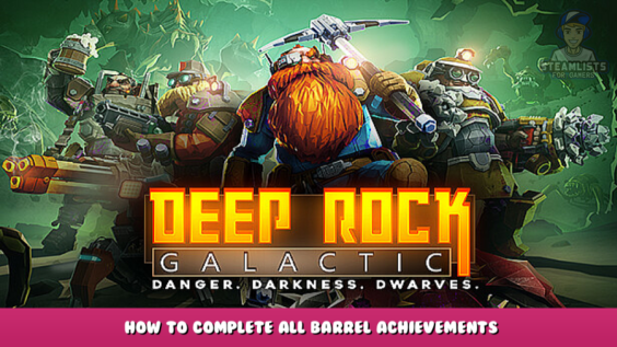 Deep Rock Galactic – How to complete all barrel achievements 1 - steamlists.com