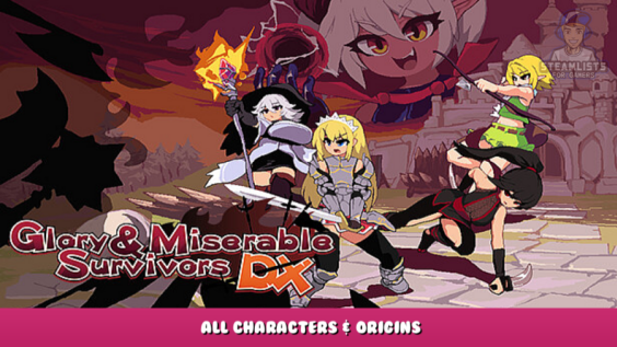 Glory & Miserable Survivors DX – All Characters & Origins 8 - steamlists.com