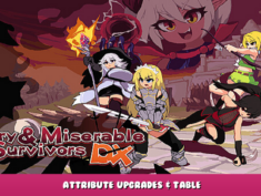 Glory & Miserable Survivors DX – Attribute Upgrades & Table 1 - steamlists.com