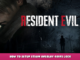 Resident Evil 4 – How to Setup Steam Overlay 40fps Lock 1 - steamlists.com