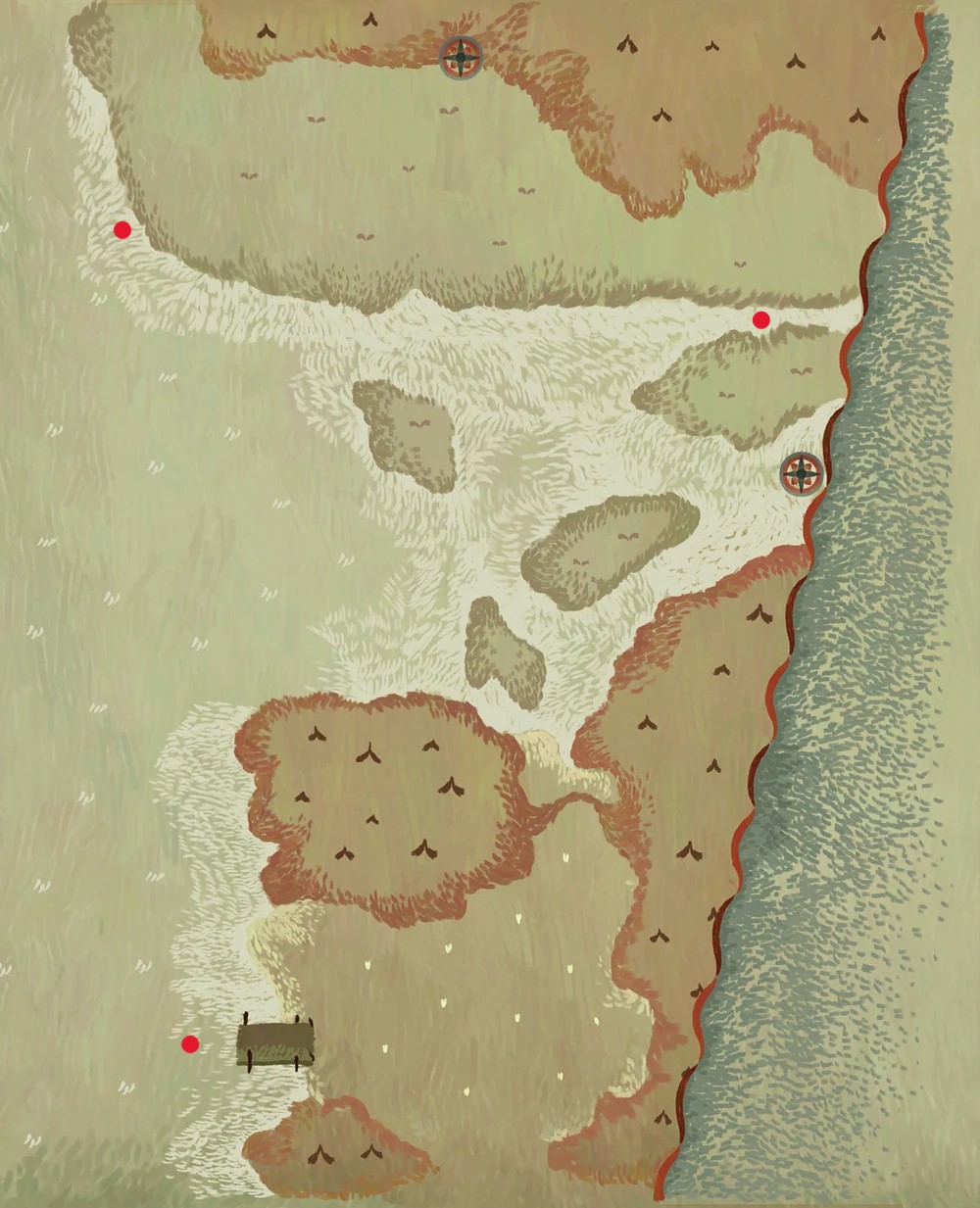 Book of Travels - Fishing Map Location - Fishing Map - 275D1E1