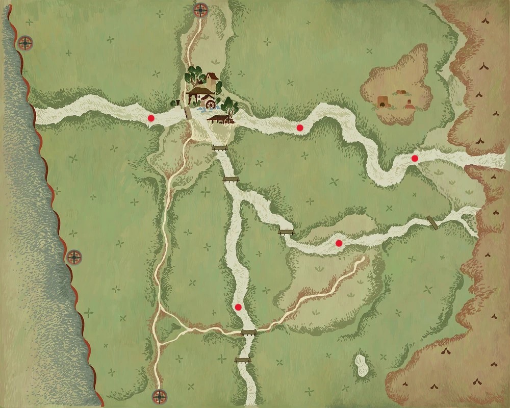 Book of Travels - Fishing Map Location - Fishing Map - 556A4C9