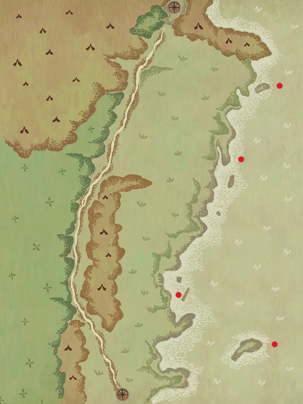 Book of Travels - Fishing Map Location - Fishing Map - 9DC2A3E