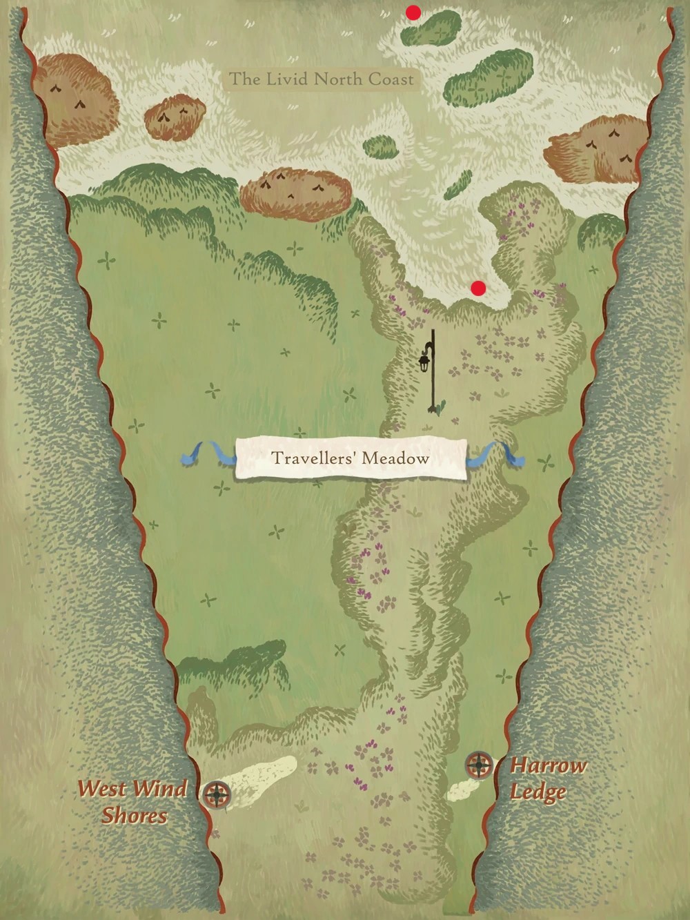 Book of Travels - Fishing Map Location - Fishing Map - B8286F3