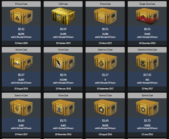 Counter-Strike: Global Offensive - Weekly Drop Items in CSGO - Second and Third Drop Items - 9ABE6B2