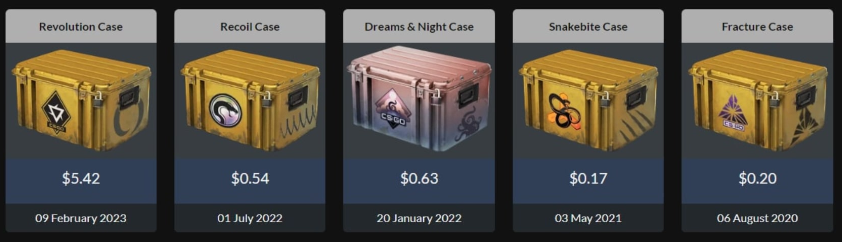 Counter-Strike: Global Offensive - Weekly Drop Items in CSGO - Second and Third Drop Items - E656535