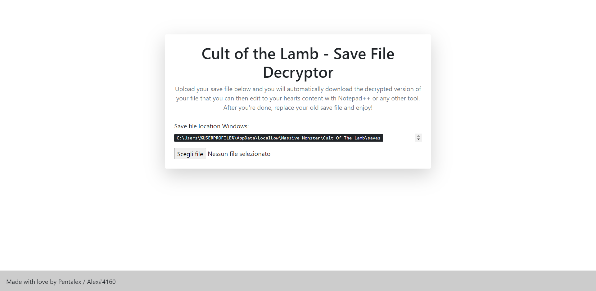 Cult of the Lamb - How to rename a cult character - Method 1 - 9846E47