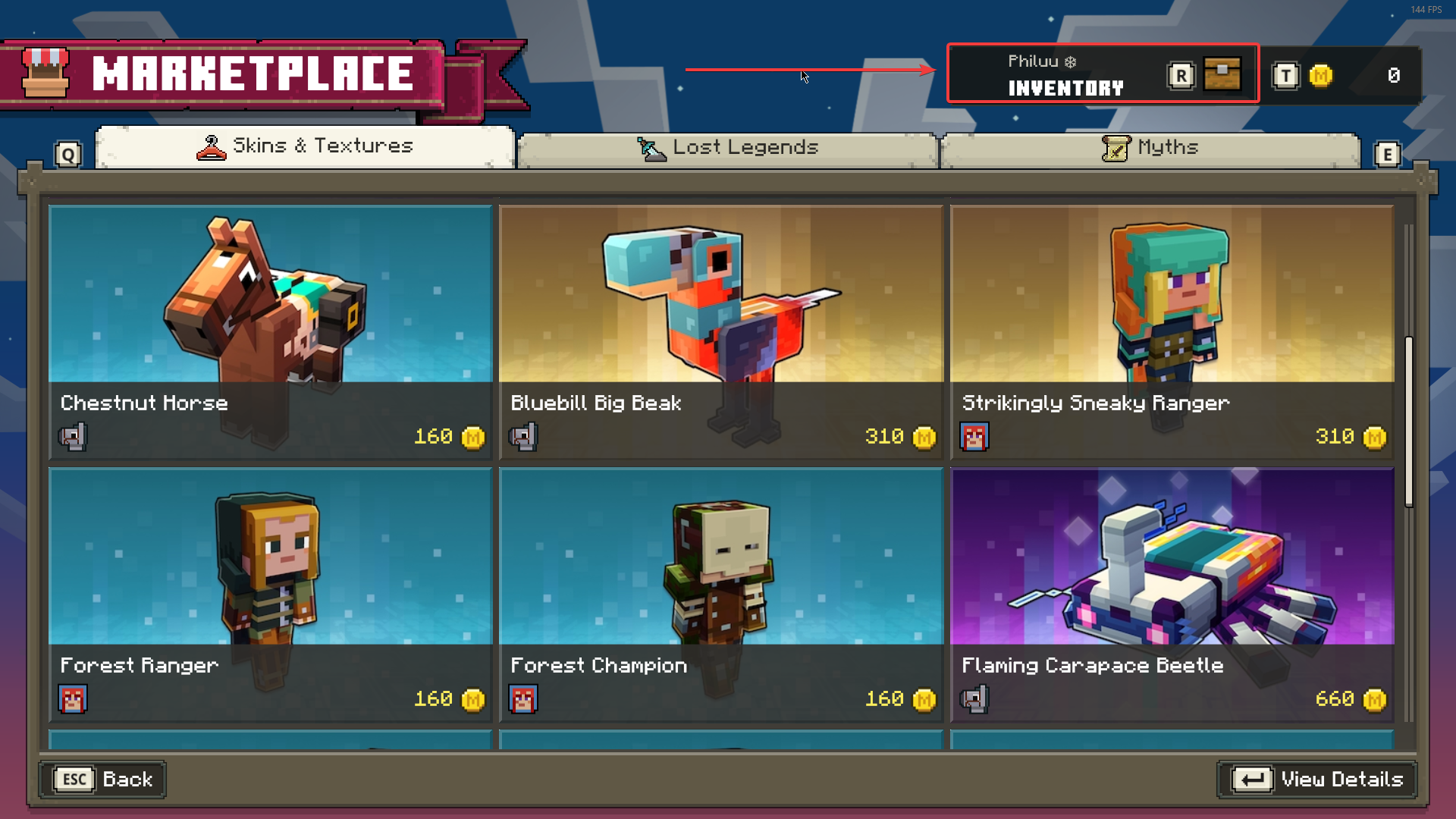 Minecraft Legends - Guide how to redeem the Deluxe Edition DLC - 1. In the Main Menu, head to the Marketplace - 2302E52