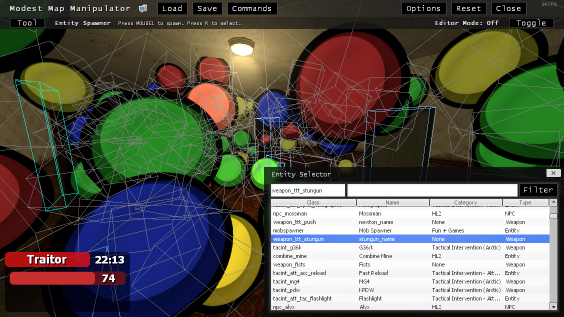 Garry's Mod - Modest Map Manipulator Tutorial Guide - Spawning Entities - 6903243