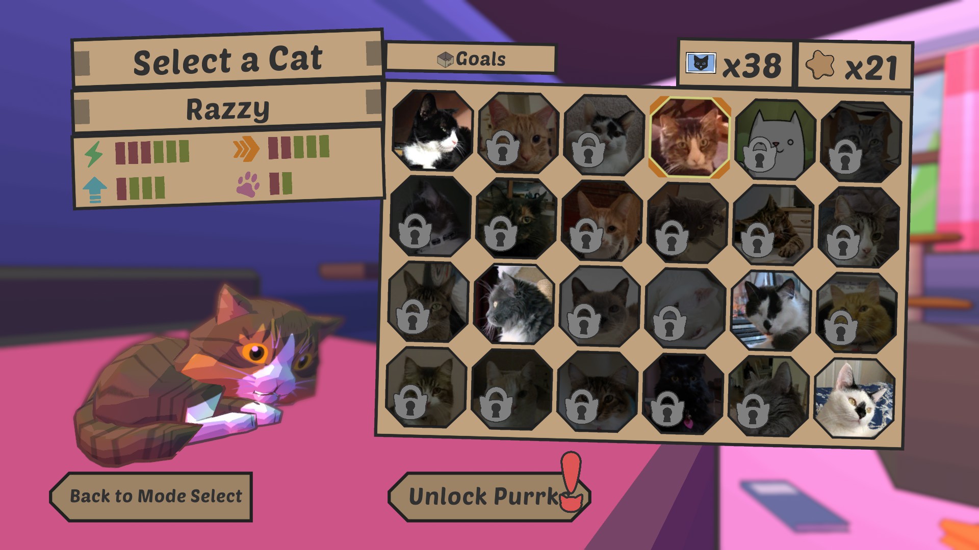 Catlateral Damage: Remeowstered - All key locations for bonus levels - 5. Pawliday Den - 0B7AD64