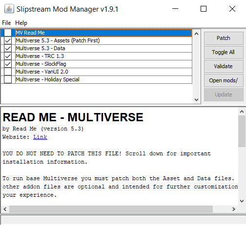 FTL: Faster Than Light - How to install and setup the Multiverse mod - Toggling/updating existing mod content - C5581DC