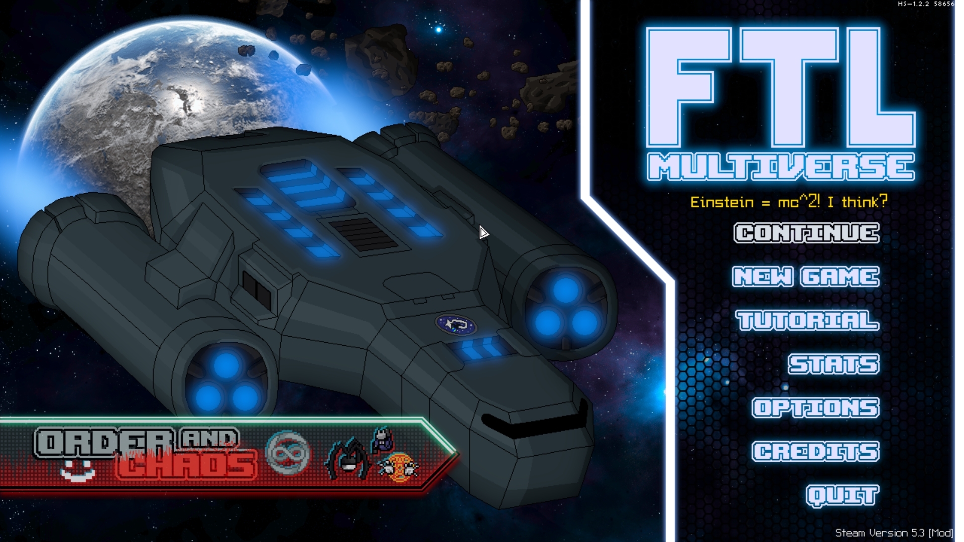 FTL: Faster Than Light - How to install and setup the Multiverse mod - Toggling/updating existing mod content - F2676C2