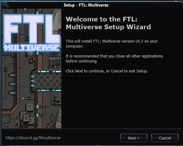 FTL: Faster Than Light - How to install and setup the Multiverse mod - Using the Multiverse installer - 85A4857