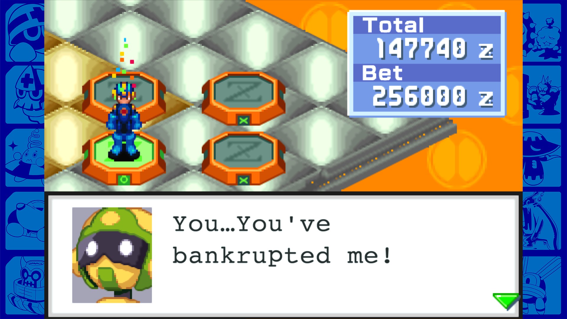 Mega Man Battle Network Legacy Collection Vol. 1 - Automated script for hospital vending mini game - What is this, and how does it work? - F168345