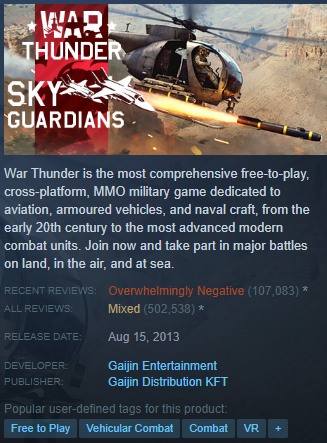 War Thunder - How to View the Actual Review Score - Revealing The Truth - 9AA66B6