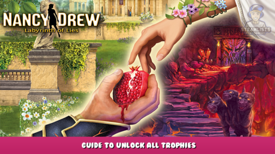 Nancy Drew: Labyrinth of Lies – Guide to unlock all Trophies 1 - steamlists.com