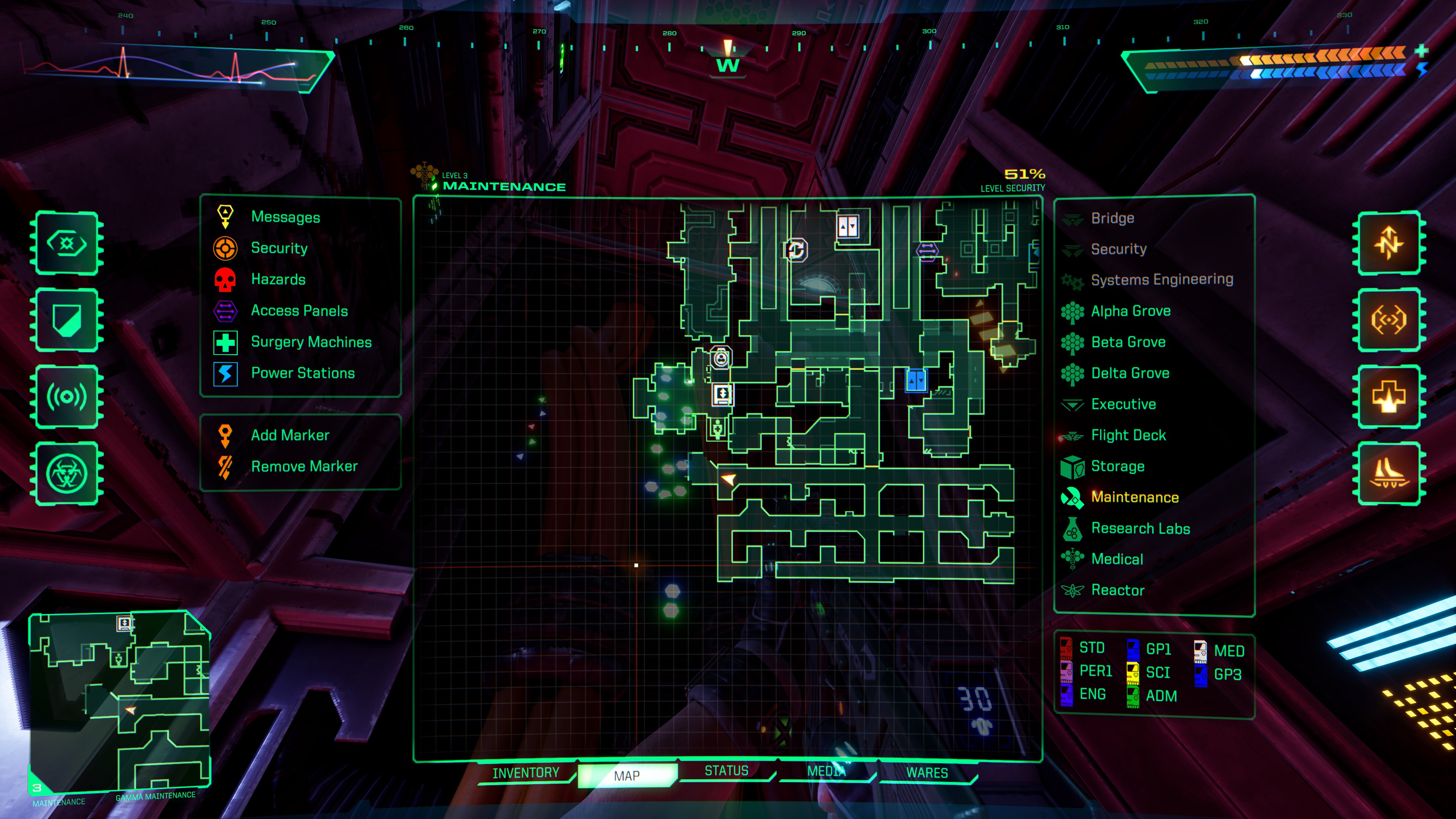 System Shock - All Skully Location Guide - I don't know how guides work sorry - 8C772D5