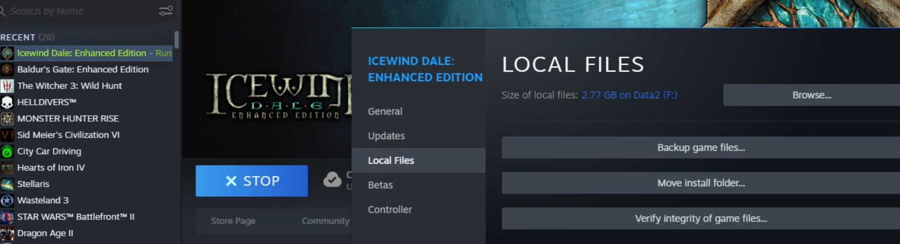 Icewind Dale: Enhanced Edition - AI Script for Icewind Dale EE Config - Installation - 3A28EEC