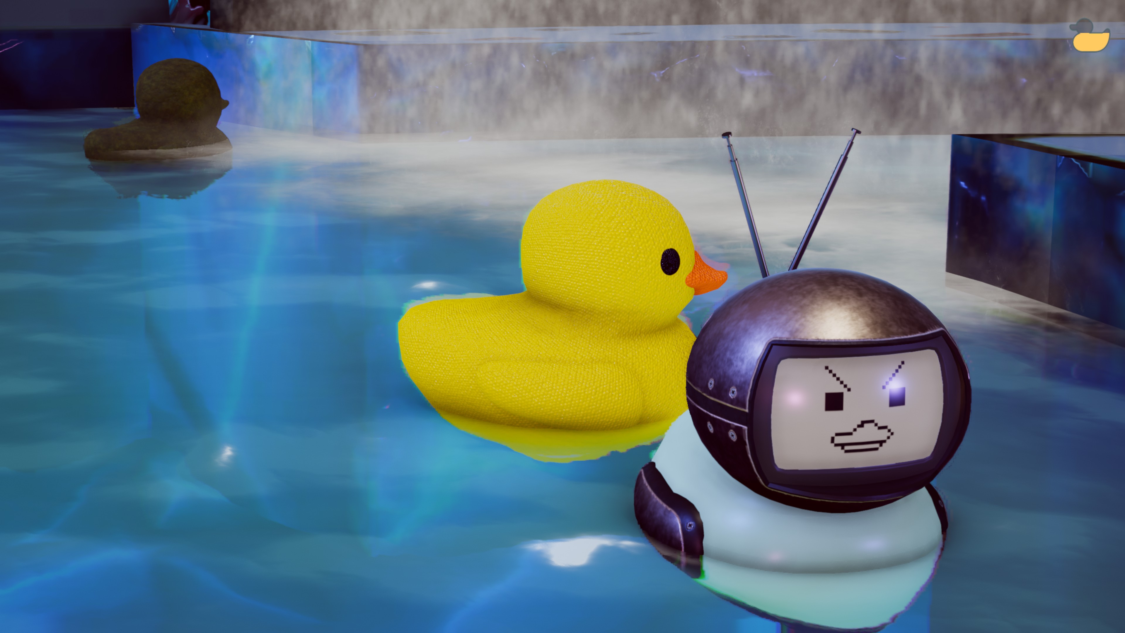Placid Plastic Duck Simulator - Guide to TV Duck DLC - The Part You Clicked On This Guide For - D70E098