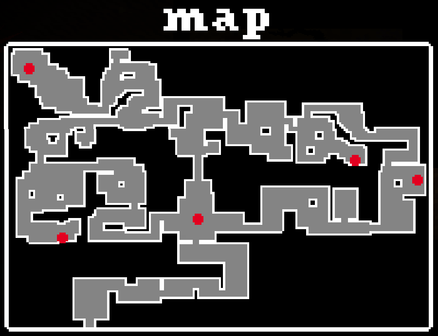 The Pulse of Evil - Heart Locations Map and Speedrun - Map - 7CD8AC5