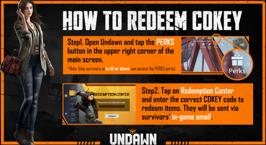 Undawn - How to Redeem Codes in Game - How to Redeem Codes - A2AADC0