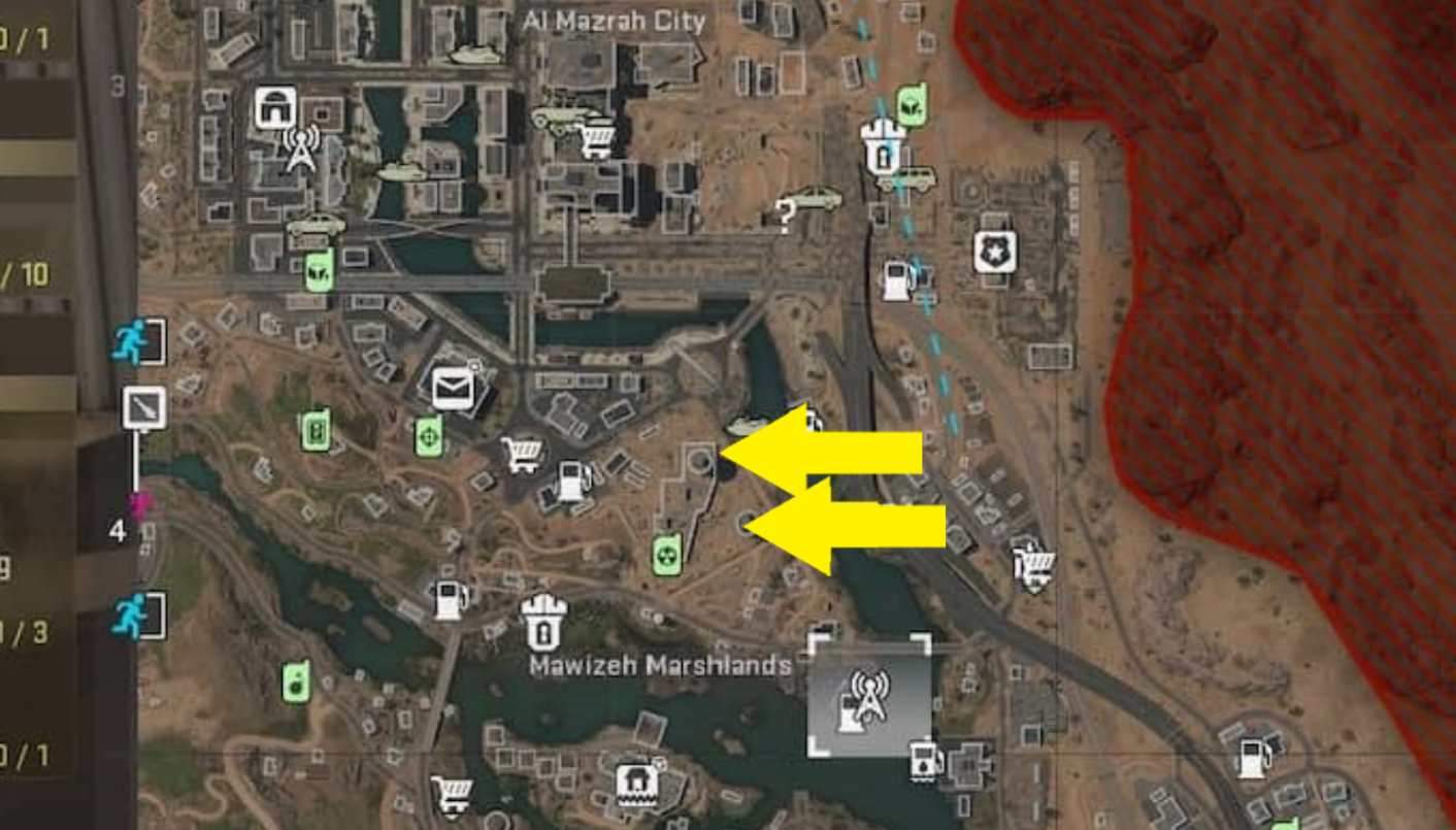 Call of Duty®: Warzone™ 2.0 – DMZ AM City Construction Zone Location 3 - steamlists.com