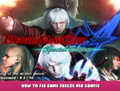 Devil May Cry 4 Special Edition – How to fix game freeze via config 1 - steamlists.com