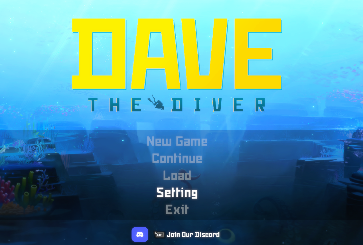 DAVE THE DIVER - How to setup Ultra-wide Resolution - Setting up Dave the Diver - 993D93B