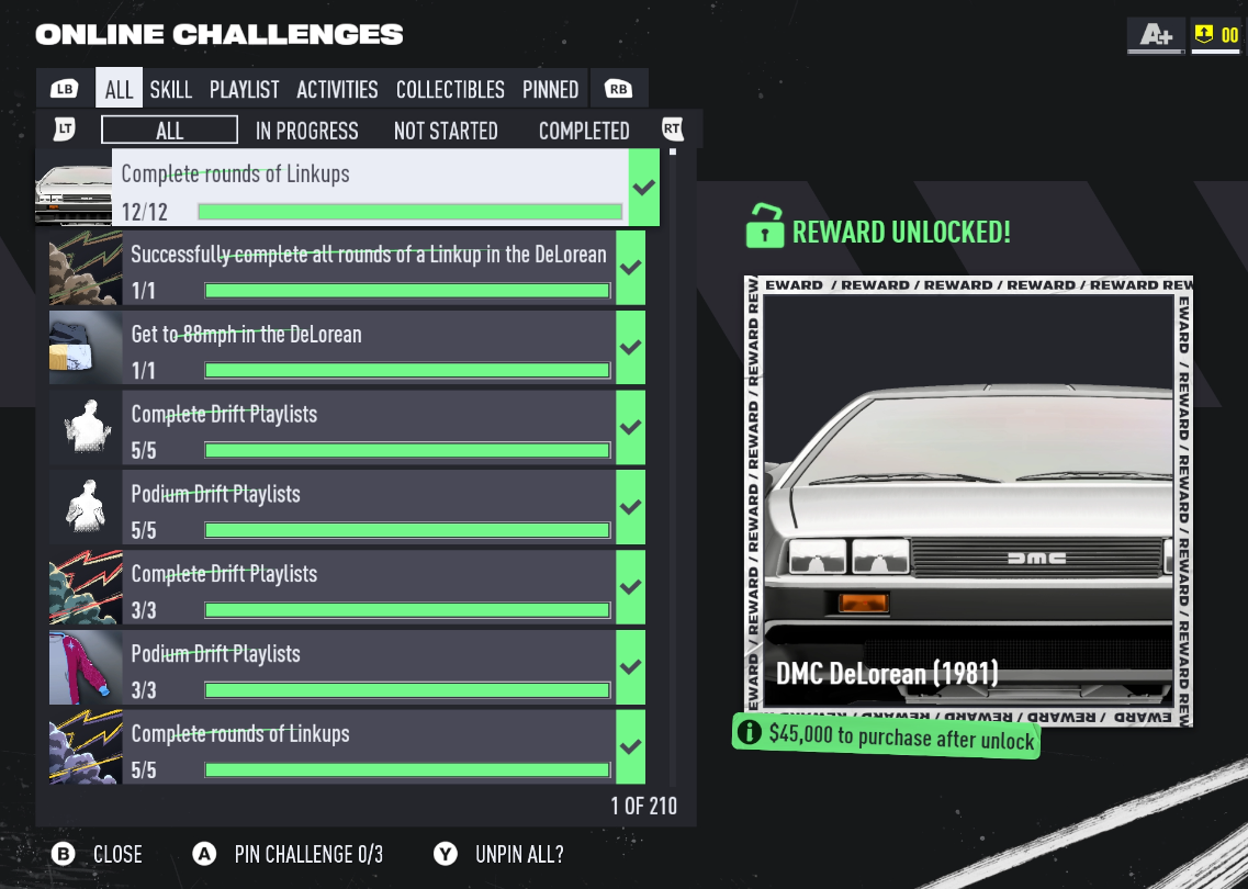 Need for Speed™ Unbound - DeLorean Fire Streaks Easter Egg Guide - Unlock the DeLorean - B4F89C7