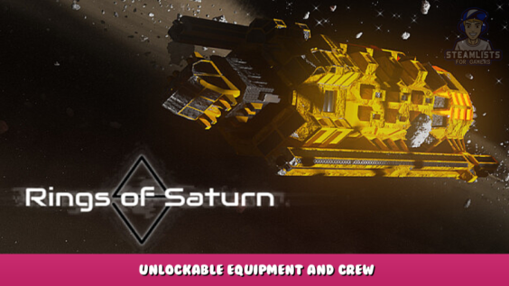 ΔV: Rings of Saturn – Unlockable equipment and Crew 19 - steamlists.com