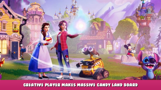 Disney Dreamlight Valley – Creative Player Makes Massive Candy Land Board Game Tribute 1 - steamlists.com