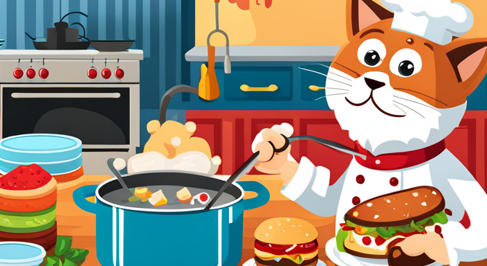 Food Words: Cooking Cat Puzzle – Get Ready to Cook Up Some Fun 2 - steamlists.com