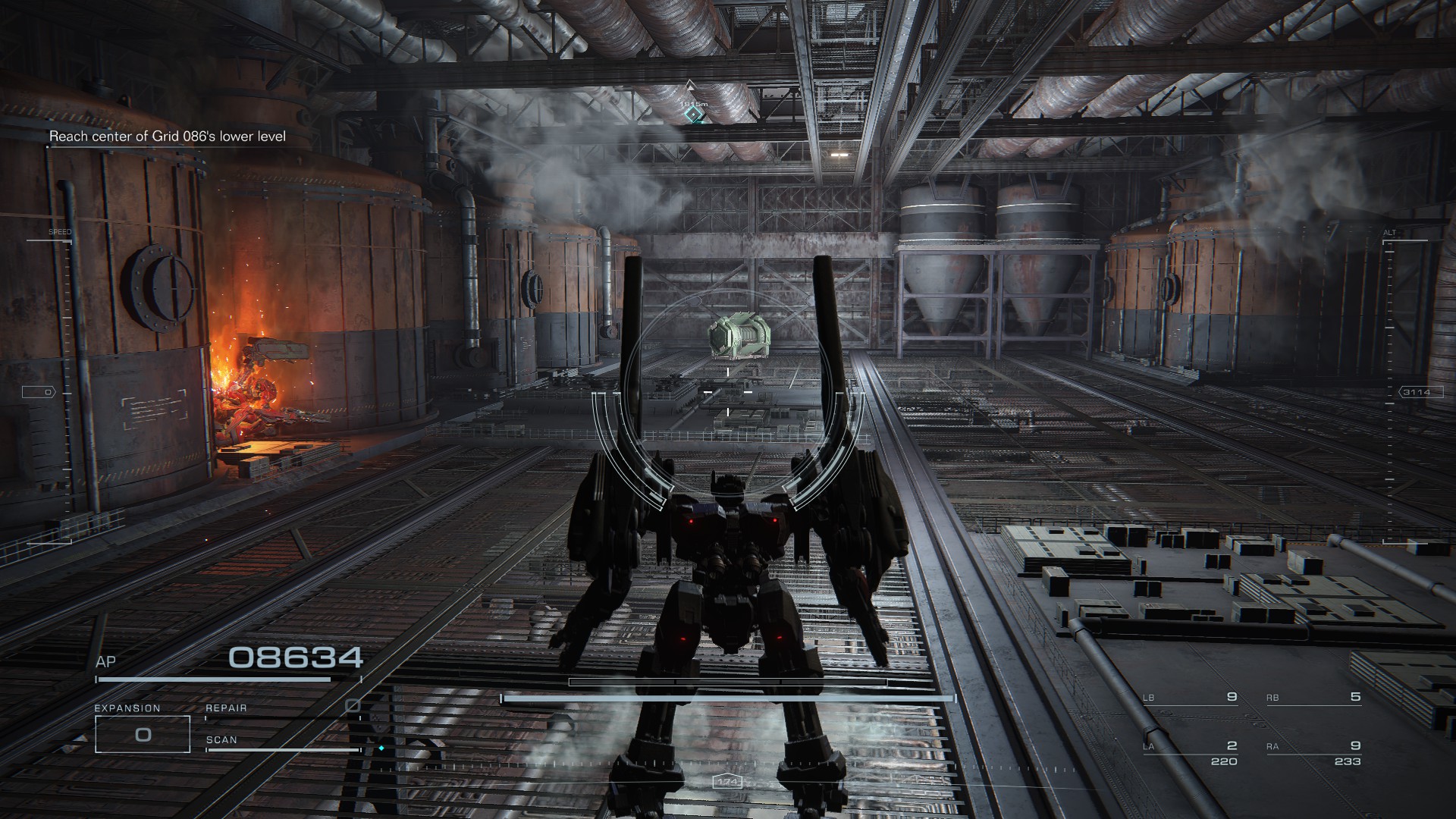 ARMORED CORE™ VI FIRES OF RUBICON™ - All Crate Locations Missions Guide - Mission: Infiltrate Grid 086 - 76A1F13