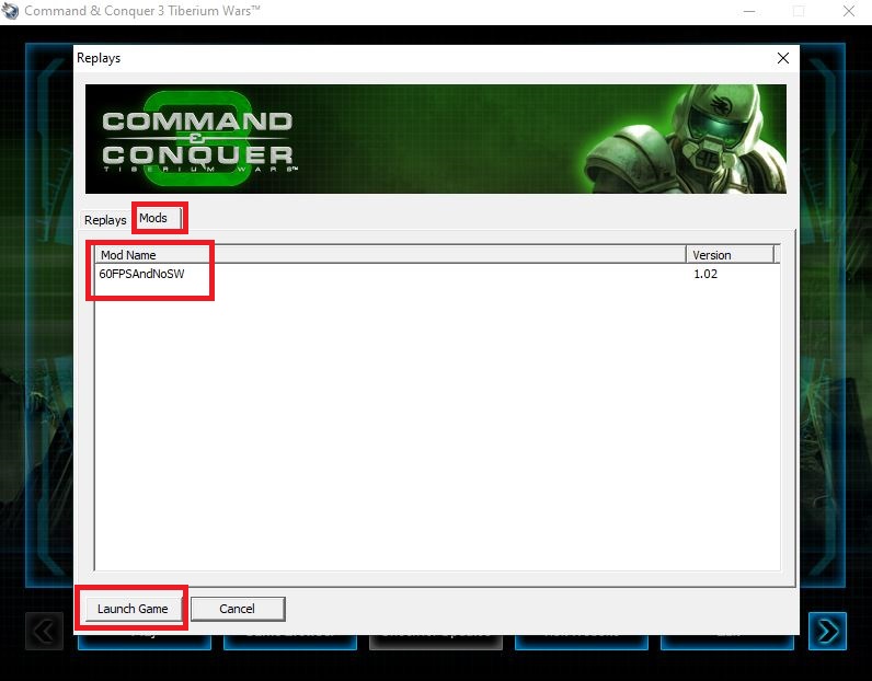 Command and Conquer 3: Tiberium Wars - How to get 60 fps Tiberium Wars Mod - Installation: - 616CFA8