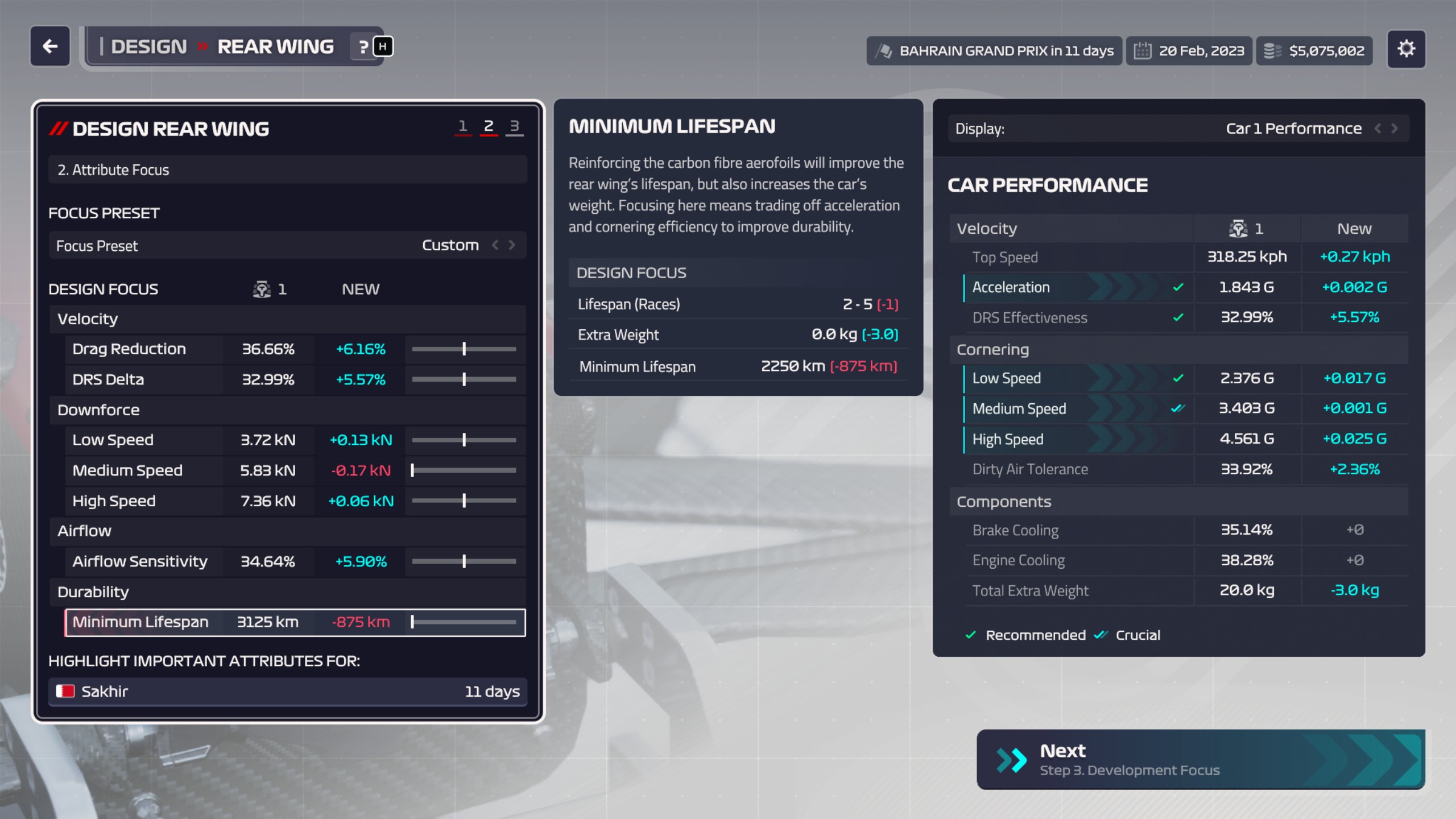 F1® Manager 2023 - Alfa Romeo Full Guide - Alfa Romeo - Car development strategy - 807B7E0