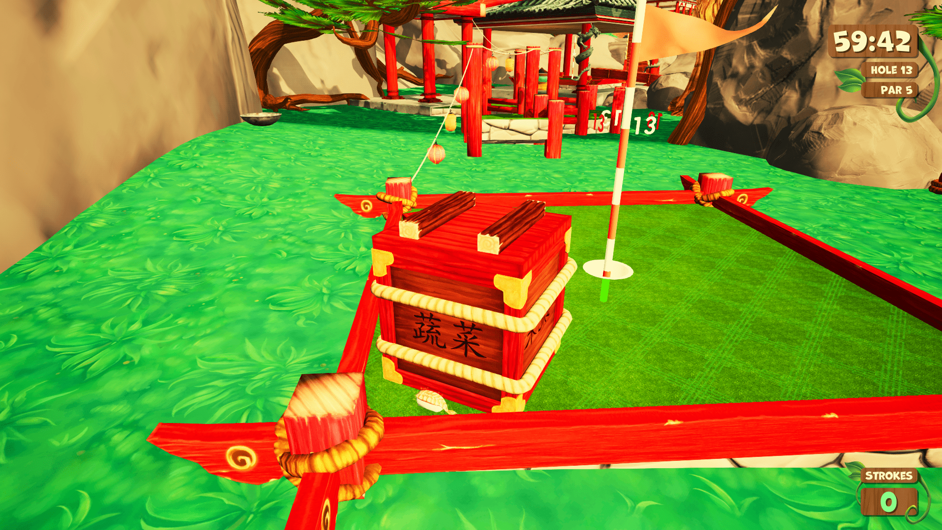 Golf It! - Secrets and all hidden objects guide - Jade Temple - 86C6169