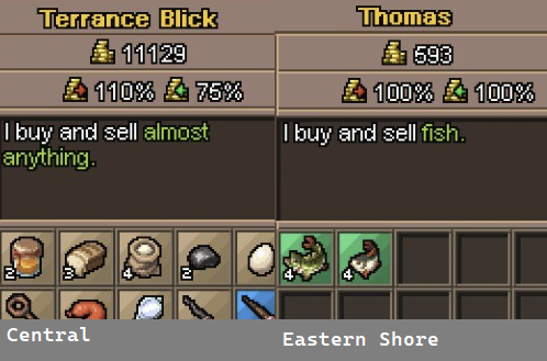Hammerwatch II - Merchant buying/selling rates and location - Merchant Locations and Screenshots - 2F6070B