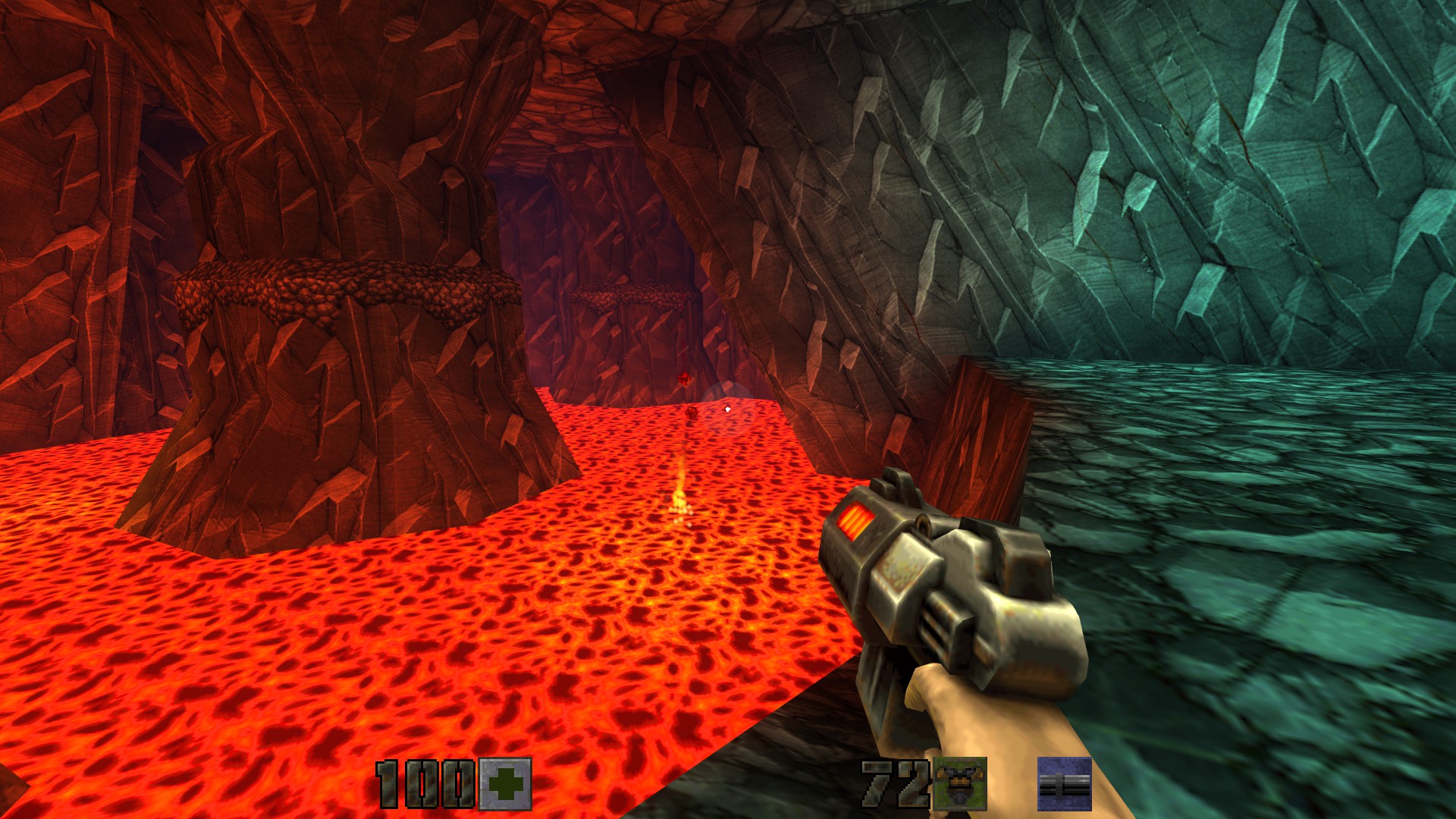 Quake II - Secret Levels Call of the Machine Location - Bonus cats! - 5C72E17