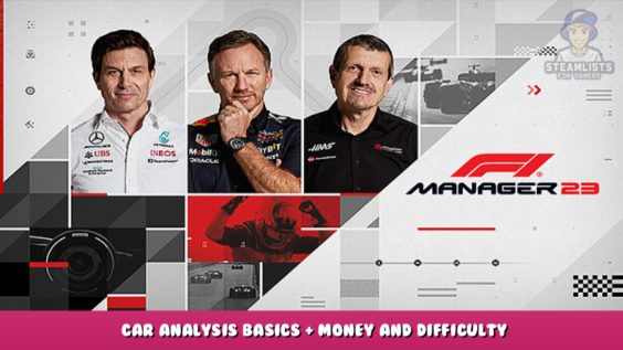 F1® Manager 2023 – Car analysis basics + Money and Difficulty 4 - steamlists.com