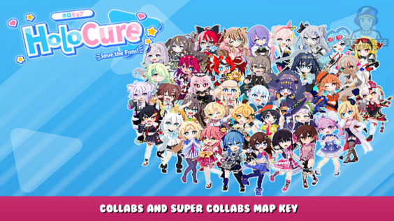 HoloCure – Save the Fans! – Collabs and Super Collabs Map Key 2 - steamlists.com