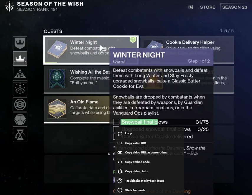 How to Get the Dawning Momento Winter Night Quest Reward in Destiny 2 1 - steamlists.com