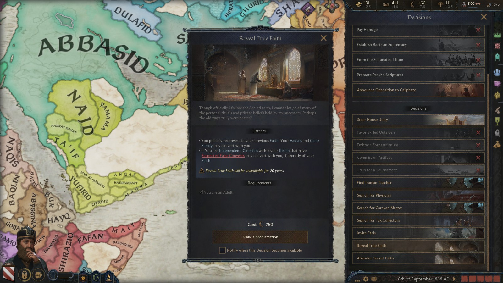 How to Revive the Zunist Religion in Crusader Kings 3 1 - steamlists.com